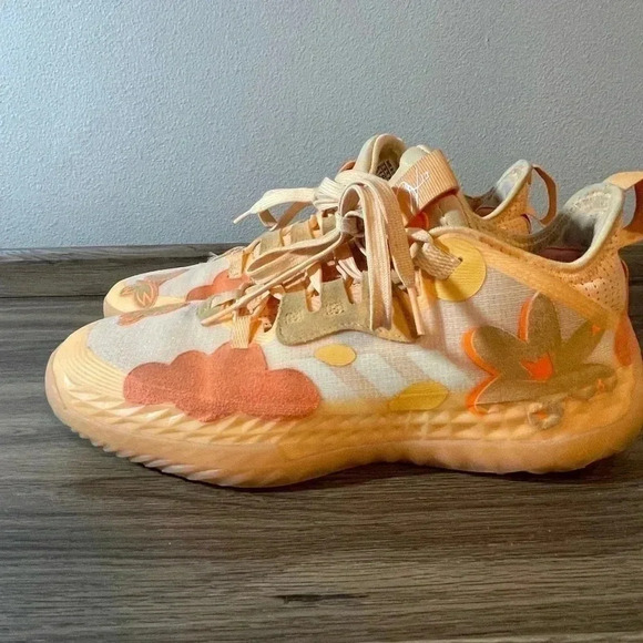 Adidas Harden Vol. 5 Futurenatural Acid Orange RARE Men's Sz 8.5 Women's… - Picture 3 of 12